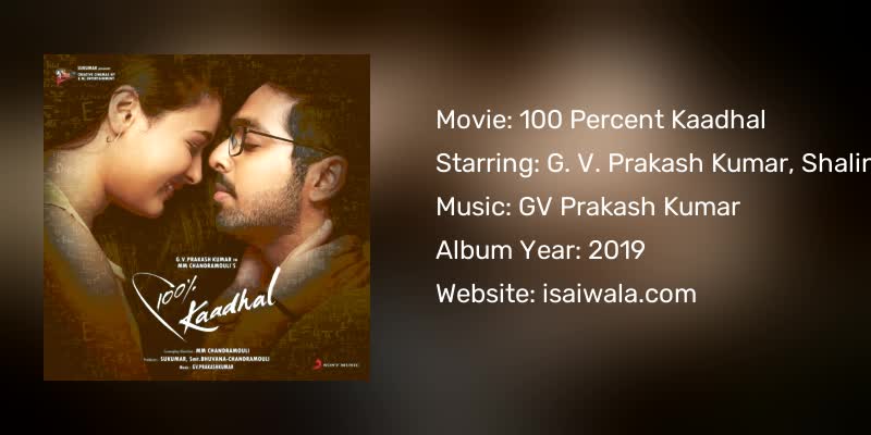 100 Percent Kaadhal Songs Download