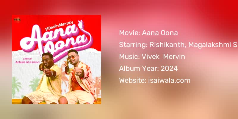 Aana Oona Songs Download