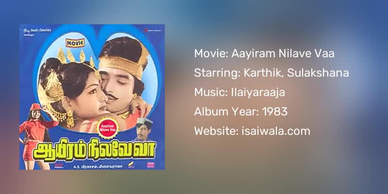 Aayiram Nilave Vaa Songs Download