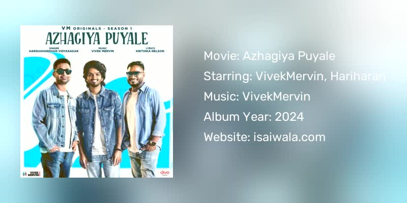 Azhagiya Puyale Songs Download