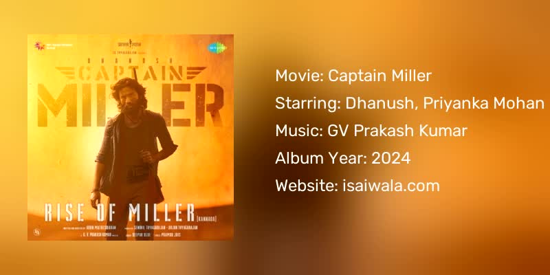Captain Miller Songs Download
