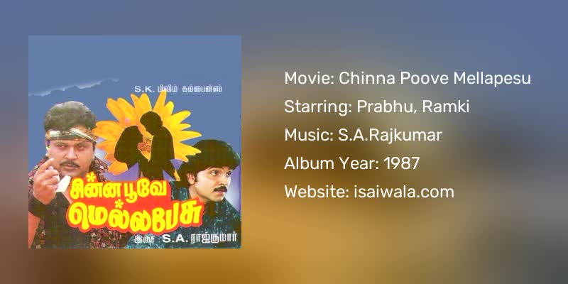 Chinna Poove Mellapesu Songs Download