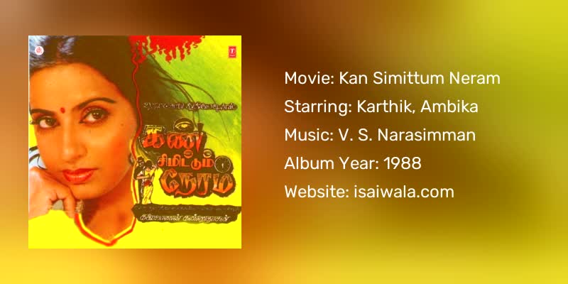Kan Simittum Neram Songs Download