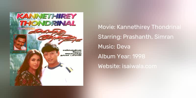 Kannethirey Thondrinal Songs Download