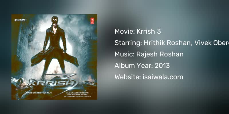 Krrish 3 Songs Download