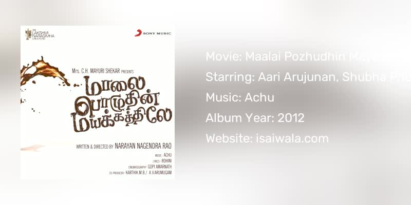 Maalai Pozhudhin Mayakathilaey Songs Download