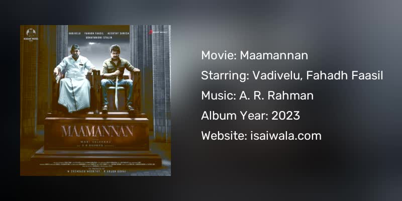 Maamannan Songs Download