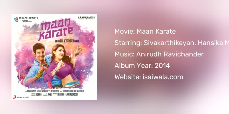 Maan Karate Songs Download
