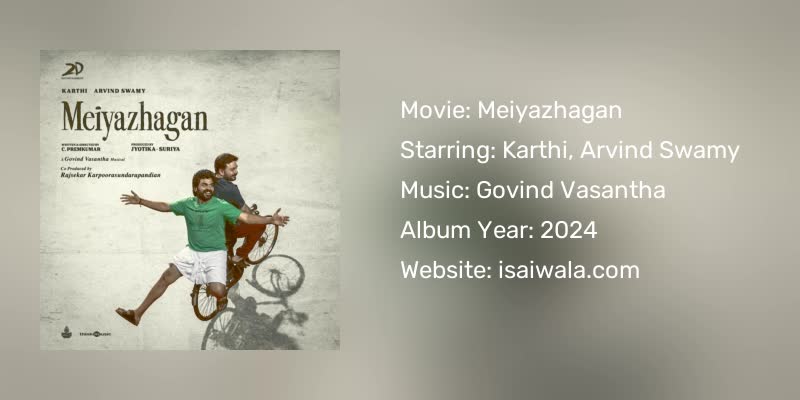 Meiyazhagan Songs Download