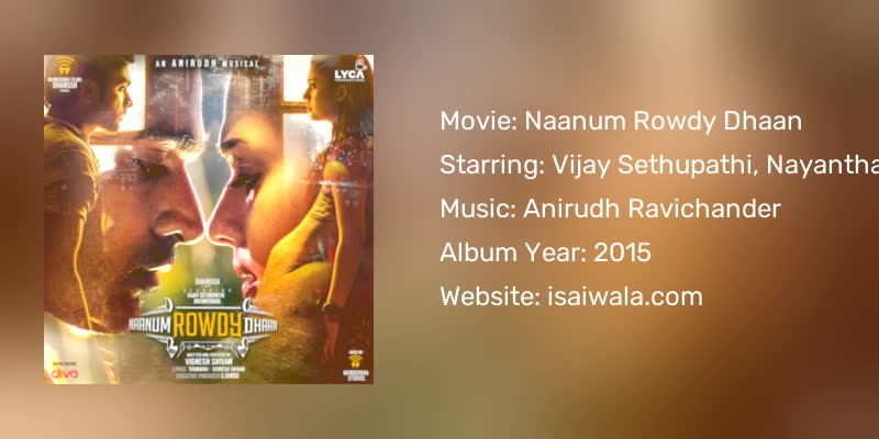 Naanum Rowdy Dhaan Songs Download