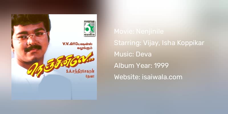 Nenjinile Songs Download