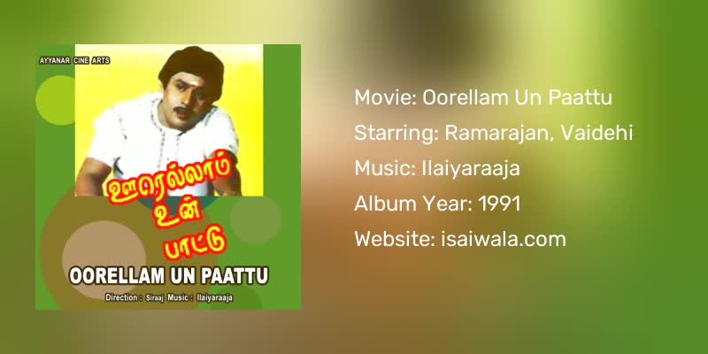 Oorellam Un Paattu Songs Download