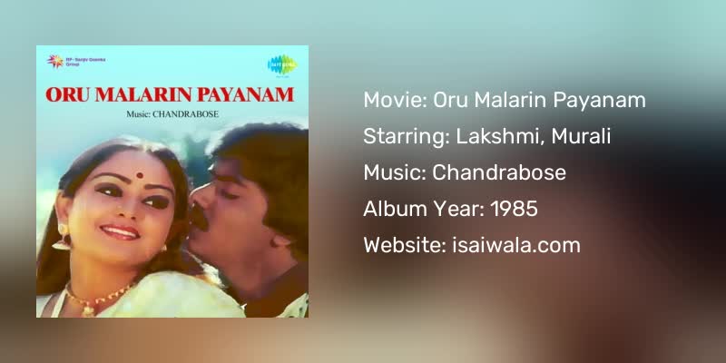 Oru Malarin Payanam Songs Download