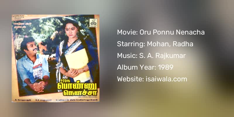 Oru Ponnu Nenacha Songs Download
