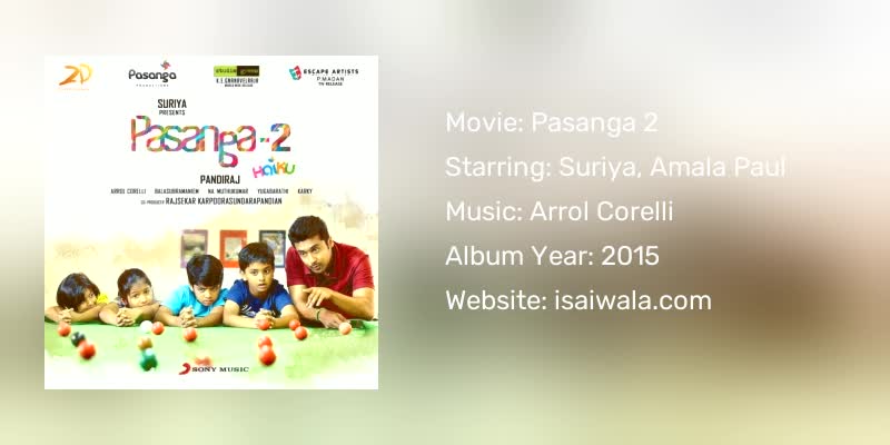 Pasanga 2 Songs Download