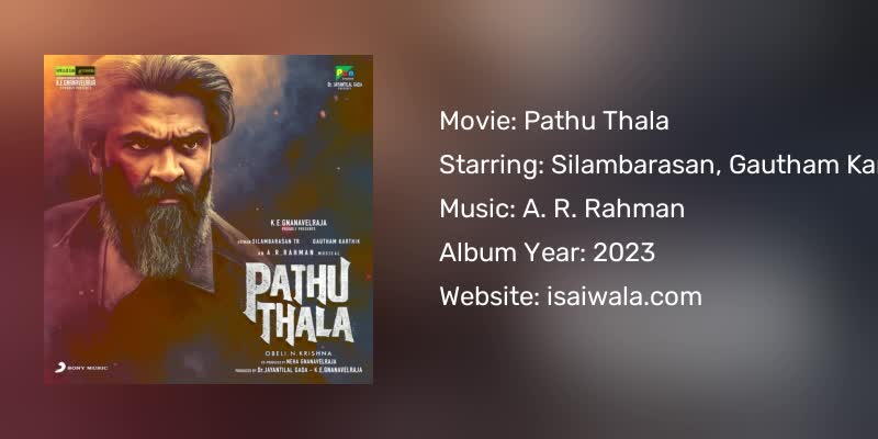 Pathu Thala Songs Download