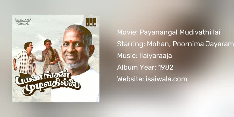 Payanangal Mudivathillai Songs Download