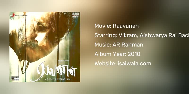 Raavanan Songs Download