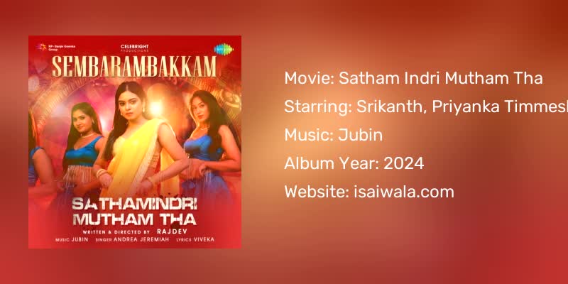 Satham Indri Mutham Tha Songs Download