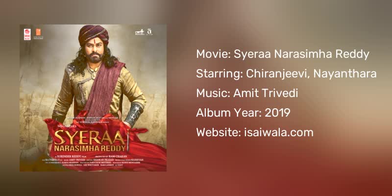 Syeraa Narasimha Reddy Songs Download