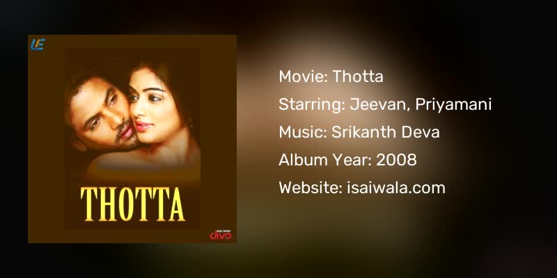 Thotta Songs Download
