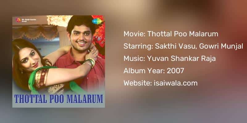 Thottal Poo Malarum Songs Download