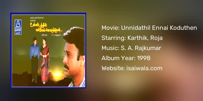 Unnidathil Ennai Koduthen Songs Download