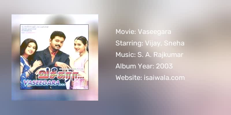 Vaseegara Songs Download