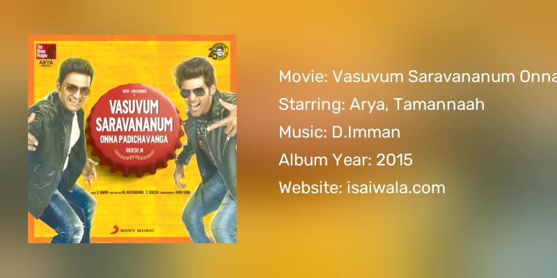 Vasuvum Saravananum Onna Padichavanga Songs Download